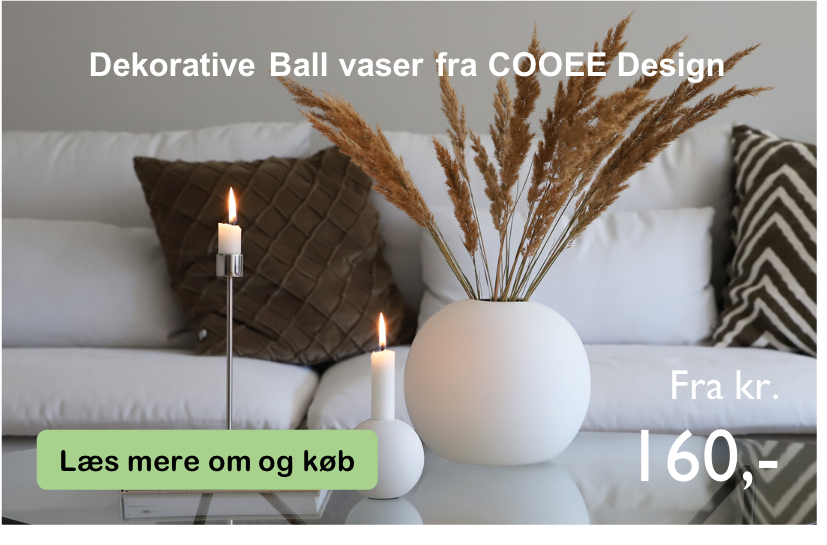 Ball vaser fra Cooee Design - KoZmo Design Store